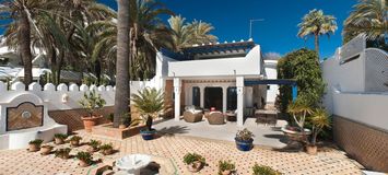 Villa en alquiler Marbella primera linea playa