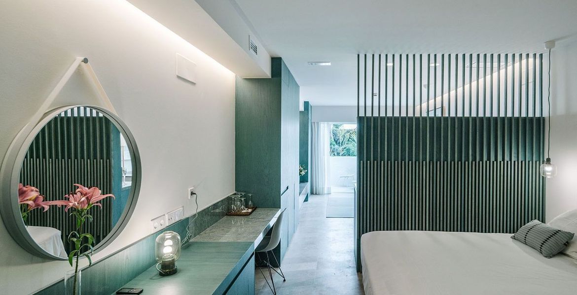 Suite Privada de un Dormitorio en el Hotel Puente Romano