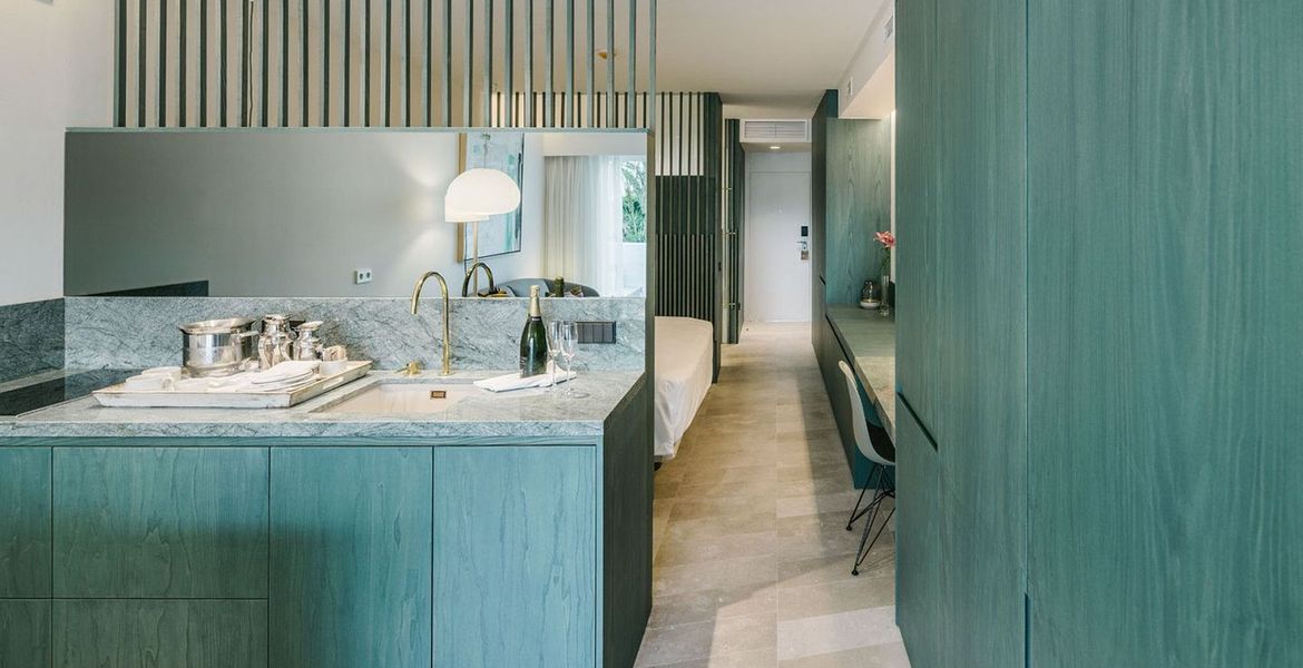 Suite Privada de un Dormitorio en el Hotel Puente Romano