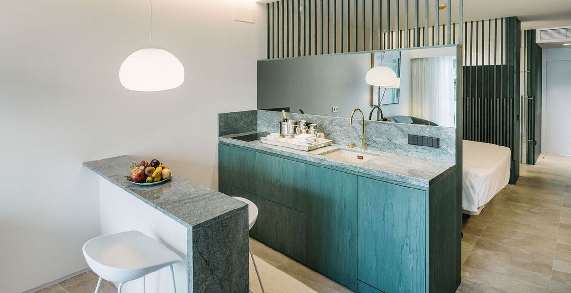 Suite Privada de un Dormitorio en el Hotel Puente Romano