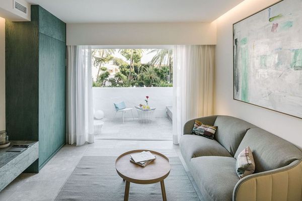 Suite Privada de un Dormitorio en el Hotel Puente Romano