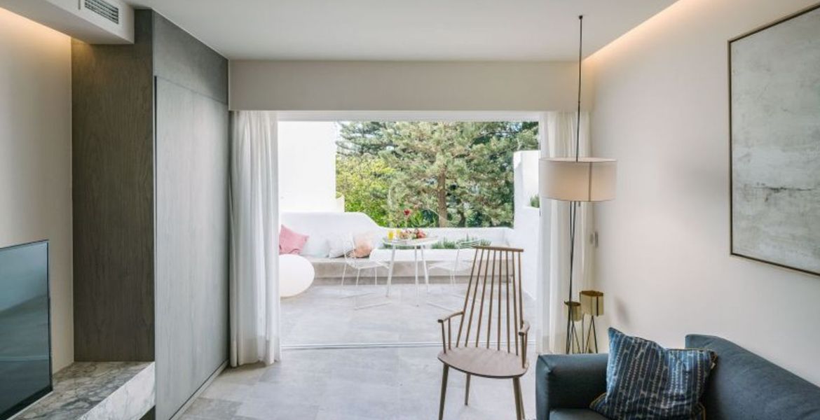 Suite Privada de un Dormitorio en el Hotel Puente Romano