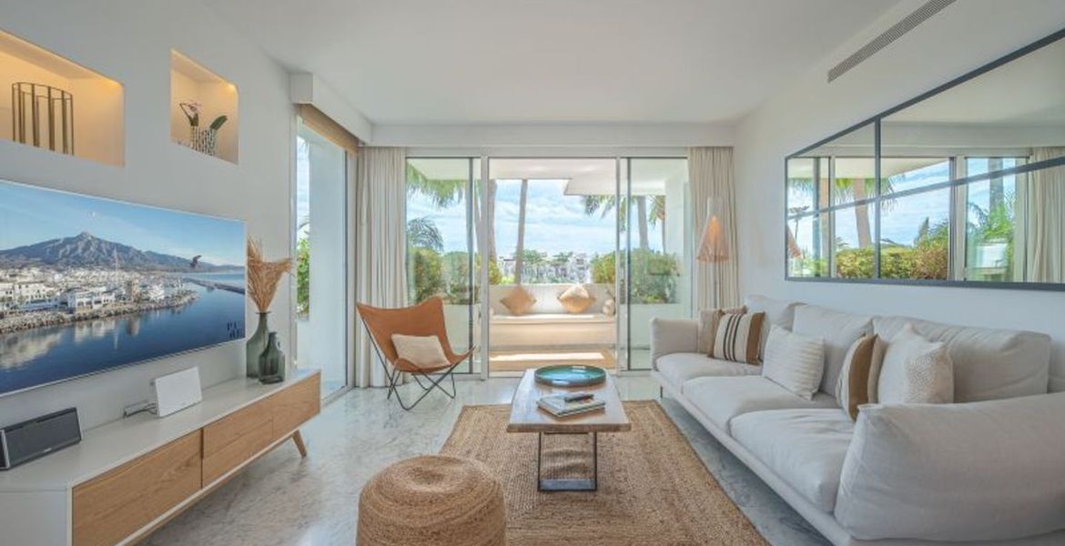 Apartamento en alquiler en Marina Puente Romano Jardín Andal