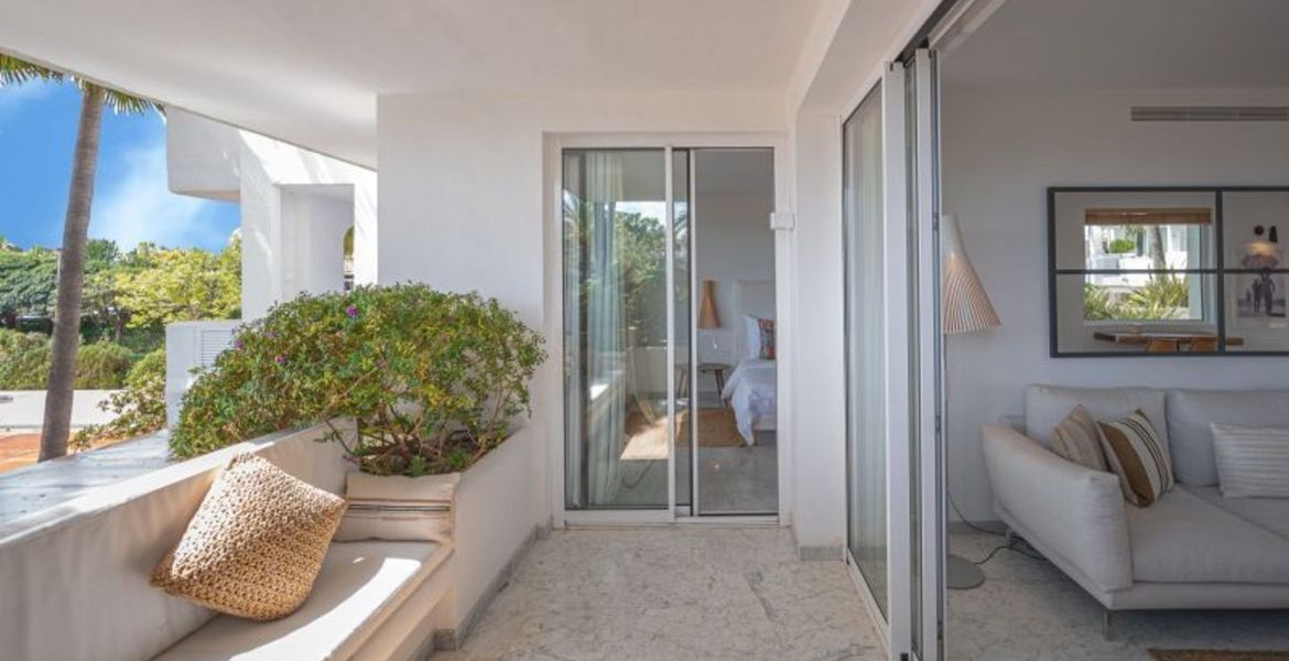 Apartamento en alquiler en Marina Puente Romano Jardín Andal