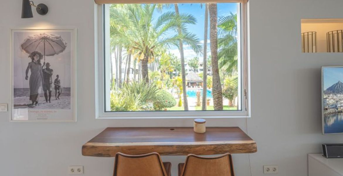 Apartamento en alquiler en Marina Puente Romano Jardín Andal