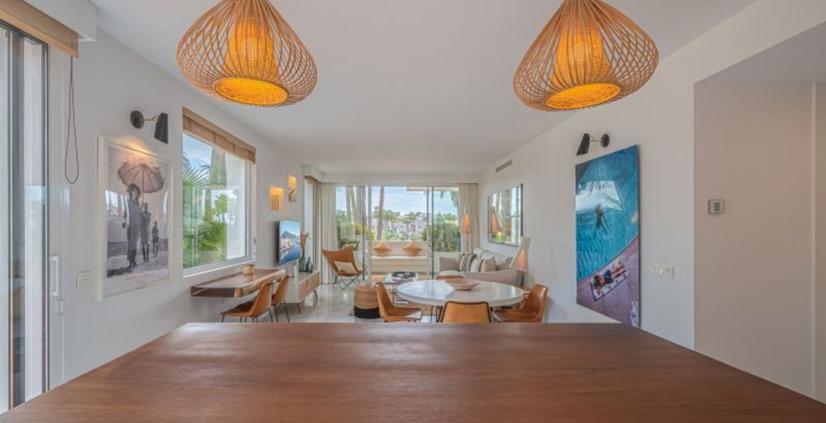 Apartamento en alquiler en Marina Puente Romano Jardín Andal