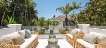 VILLA EN MARBELLA CLUB - MILLA DE ORO, MARBELLA. 