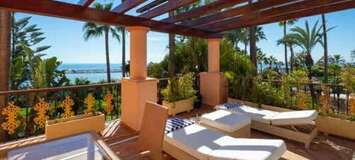 Duplex apartamento en Alquiler primera linea playa Marbella