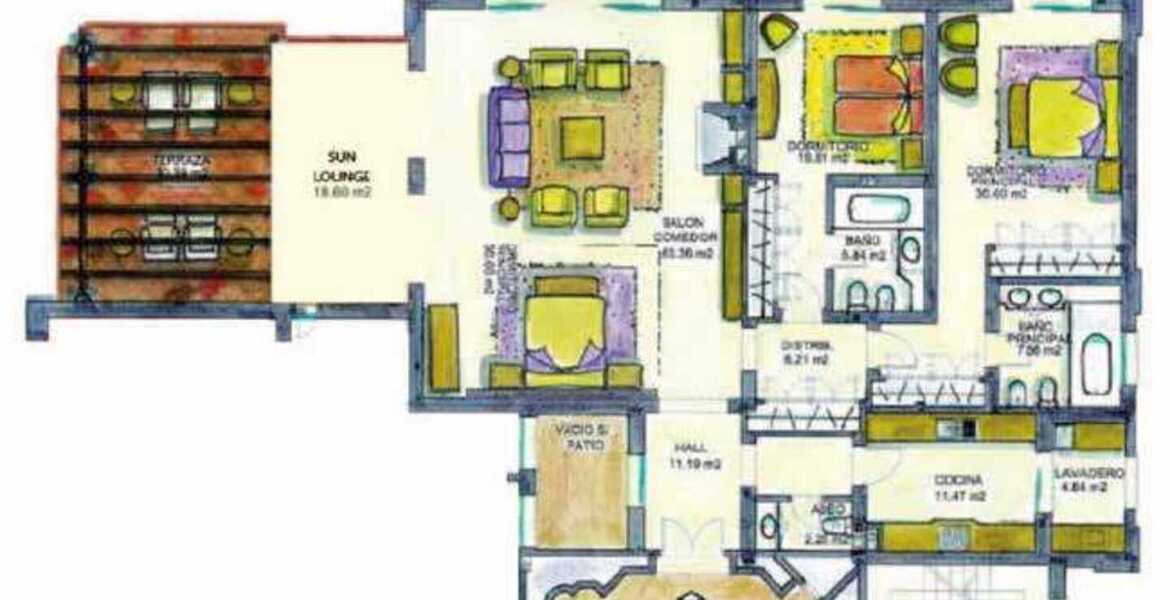 Duplex apartamento en Alquiler primera linea playa Marbella