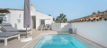 Ático dúplex en alquiler en Marina Puente Romano Hotel