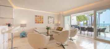 Excepcional apartamento en primera línea de playa 