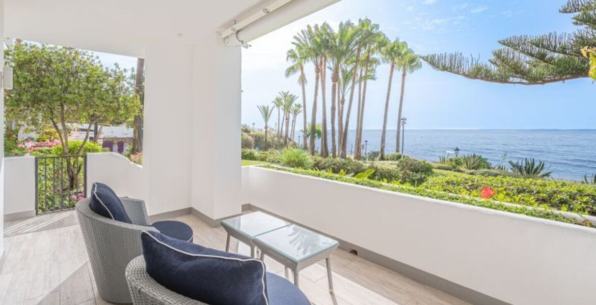 Excepcional apartamento en primera línea de playa 