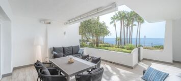 Excepcional apartamento en primera línea de playa 