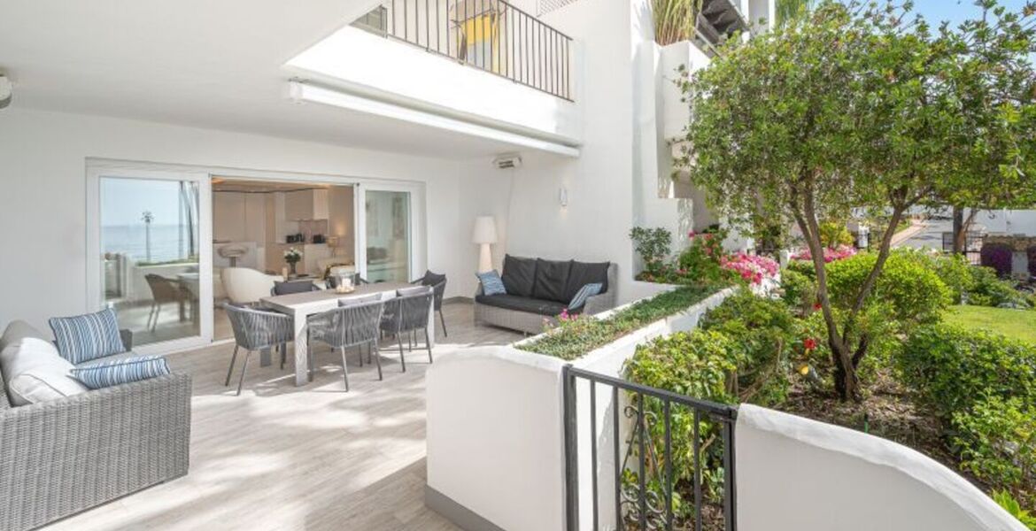 Excepcional apartamento en primera línea de playa 