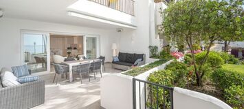 Excepcional apartamento en primera línea de playa 