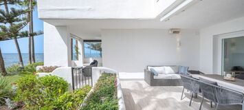Excepcional apartamento en primera línea de playa 