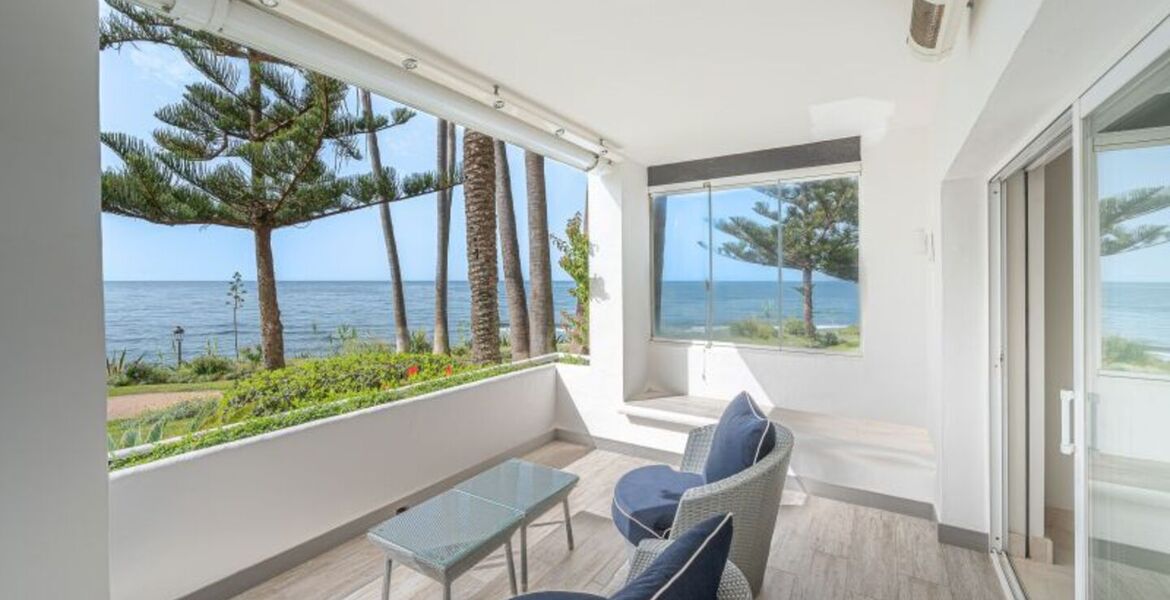 Excepcional apartamento en primera línea de playa 