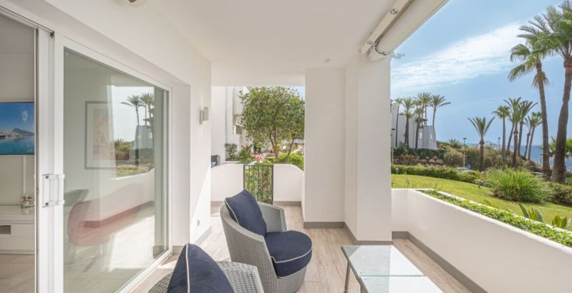Excepcional apartamento en primera línea de playa 