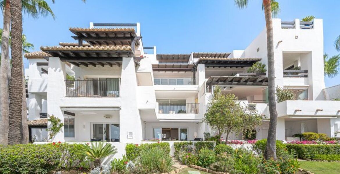 Excepcional apartamento en primera línea de playa 