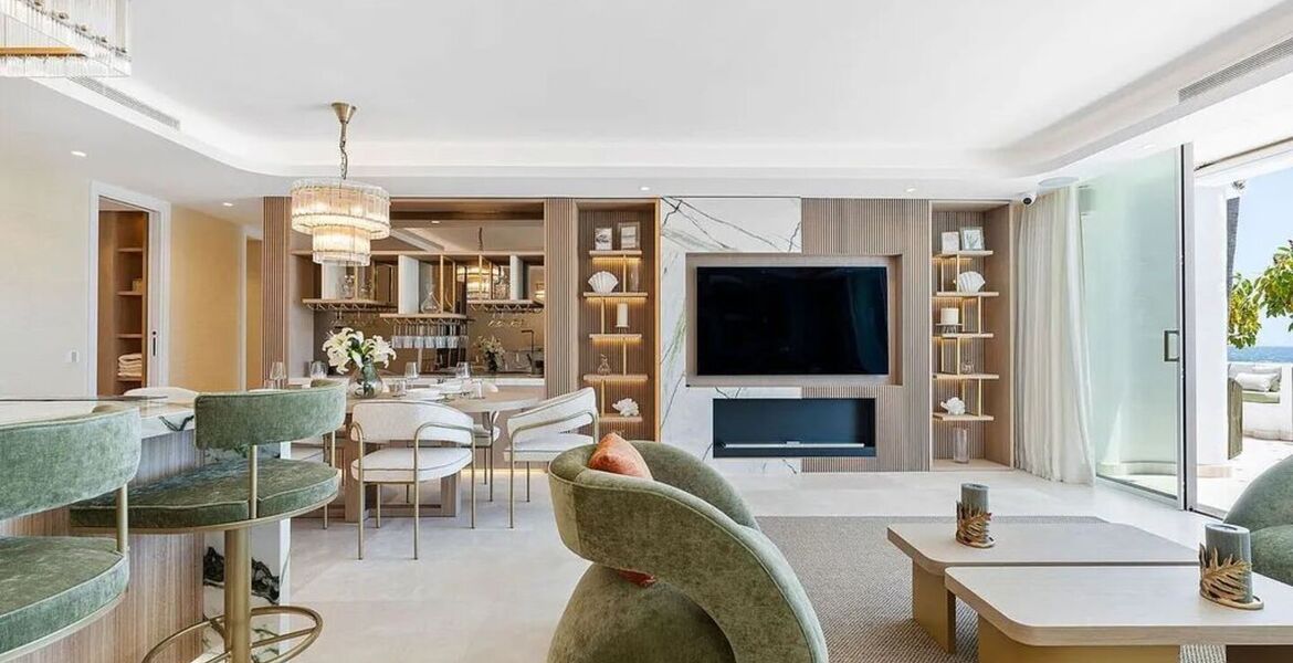 Apartamento en primera línea de playa en Puente Romano