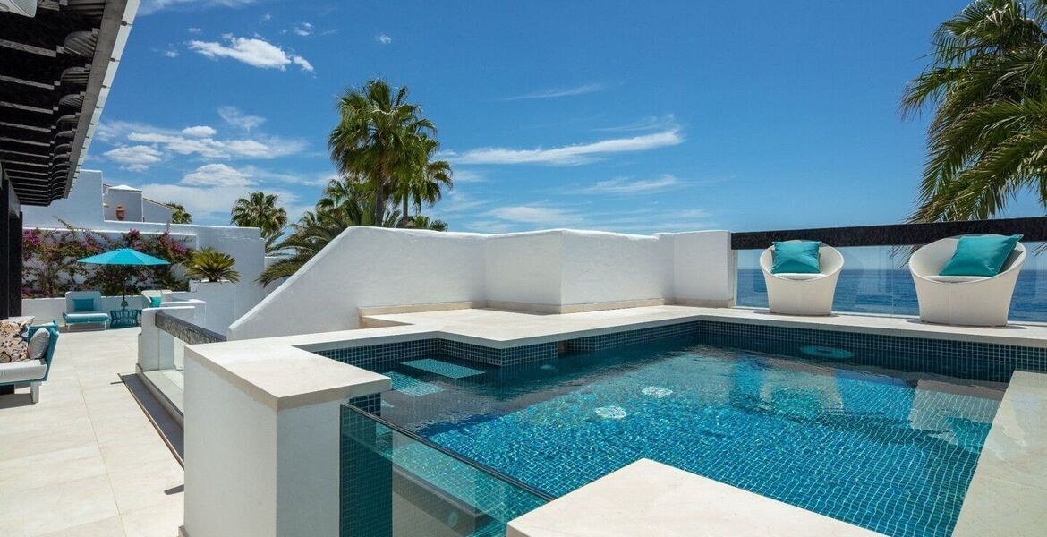 Ático Dúplex en primera línea en venta en Milla de Oro