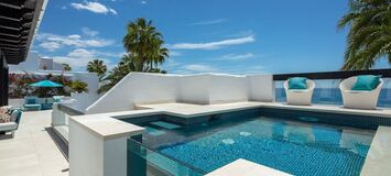 Ático Dúplex en primera línea en venta en Milla de Oro