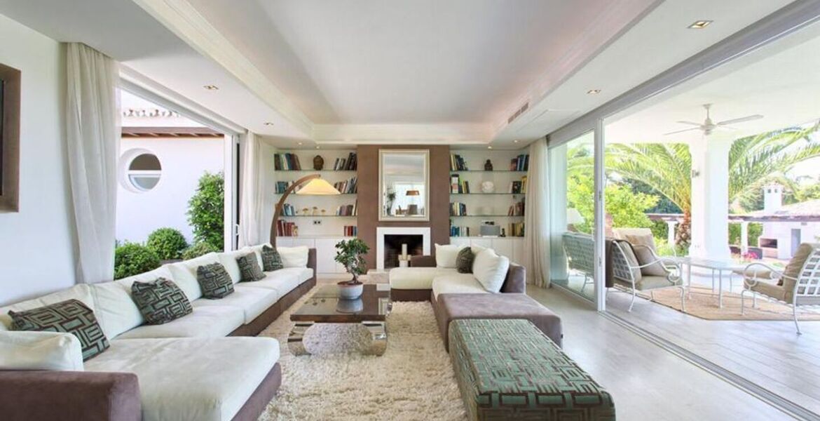 Villa en alquiler en Nagüeles, Marbella Milla de Oro 