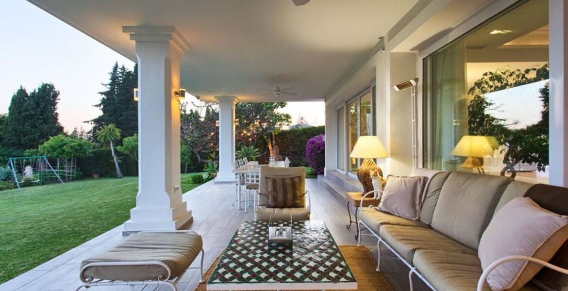 Villa en alquiler en Nagüeles, Marbella Milla de Oro 