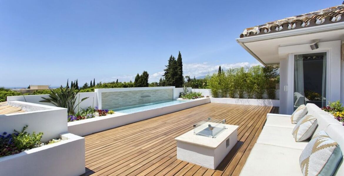 Villa en alquiler en Nagüeles, Marbella Milla de Oro 