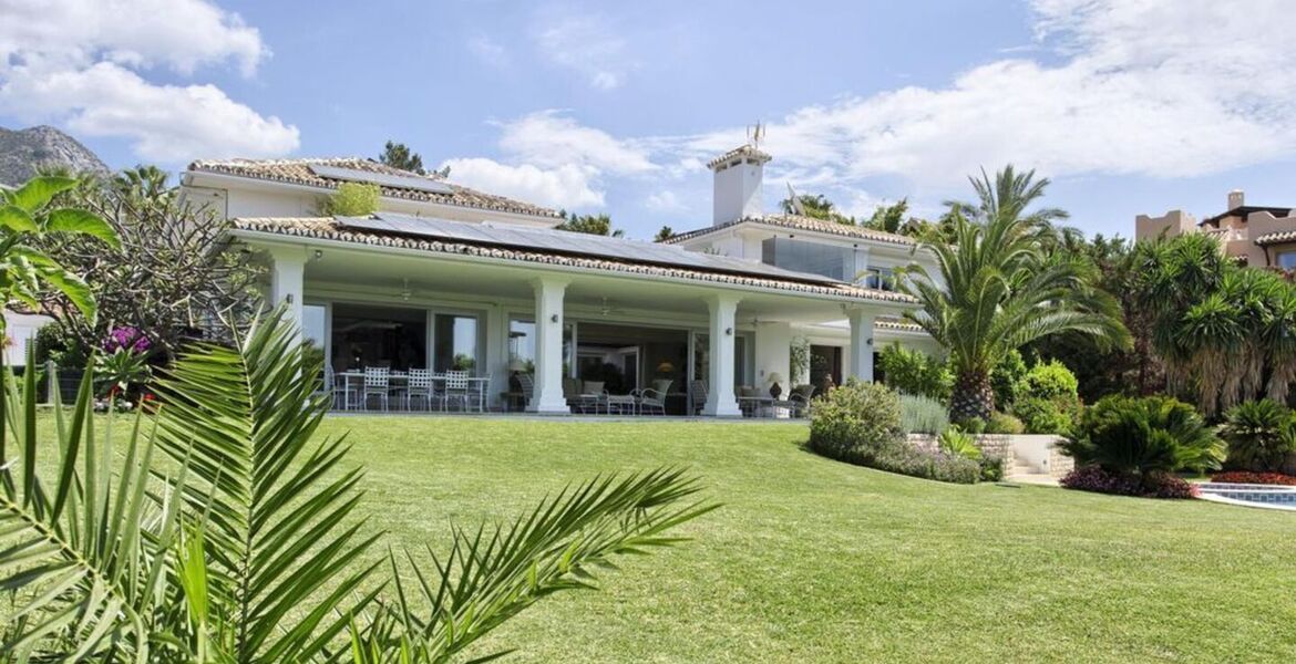Villa en alquiler en Nagüeles, Marbella Milla de Oro 