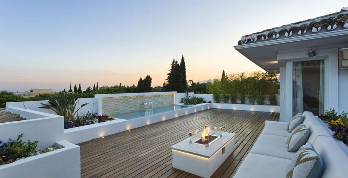 Villa en alquiler en Nagüeles, Marbella Milla de Oro 