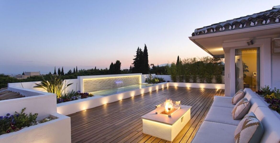 Villa en alquiler en Nagüeles, Marbella Milla de Oro 