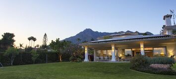 Villa en alquiler en Nagüeles, Marbella Milla de Oro 
