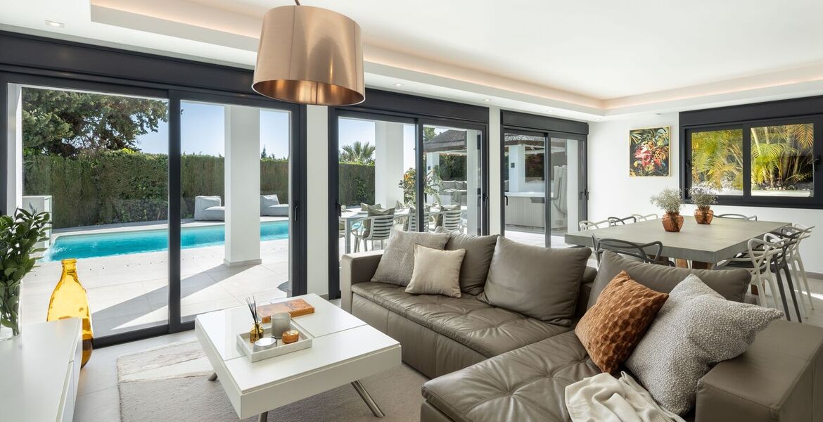 Villa en alquiler en Puerto Banús Marbella