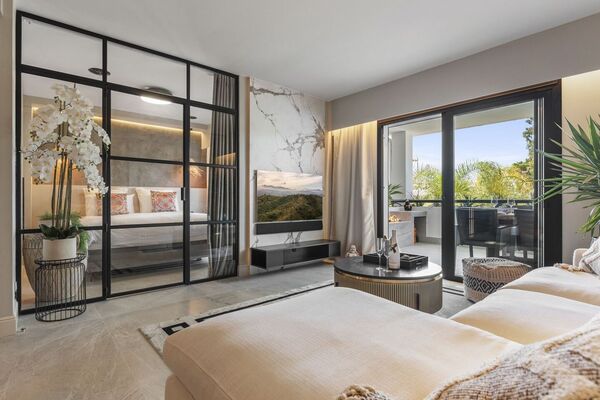 Apartment rental in Marbella Golden Mile