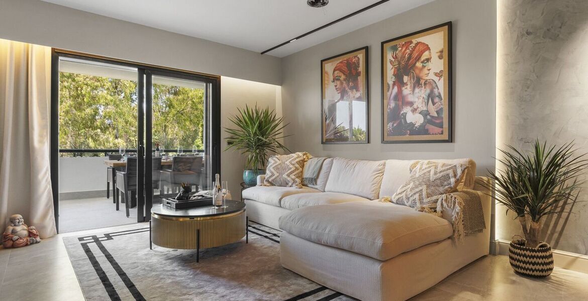 Alquiler de apartamento en Marbella Milla de Oro