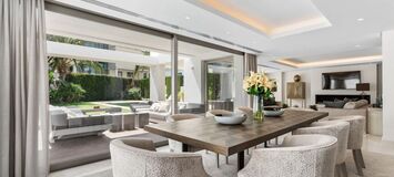 Villa de lujo en la Milla de Oro de Marbella con piscina