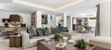 Villa de lujo en la Milla de Oro de Marbella con piscina