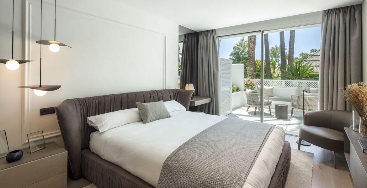 Lujoso apartamento en planta baja en Puente Romano Marbella