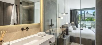 Lujoso apartamento en planta baja en Puente Romano Marbella