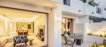 Lujoso apartamento en planta baja en Puente Romano Marbella