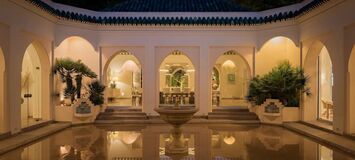Villa en primera línea de playa en la Milla de Oro Marbella