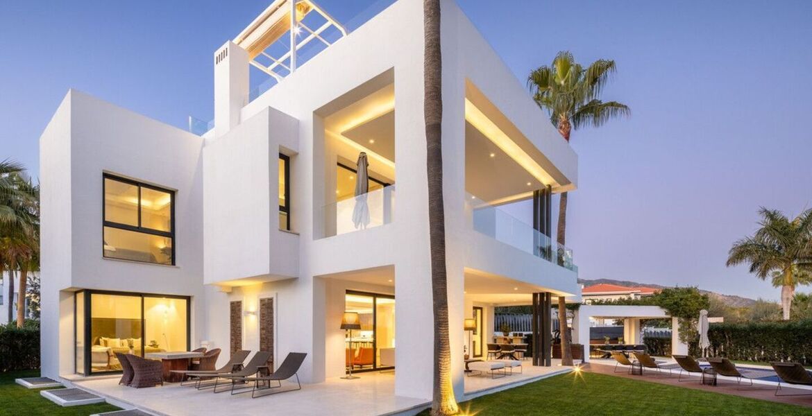 Villa Moderna de Lujo en la Milla de Oro de Marbella