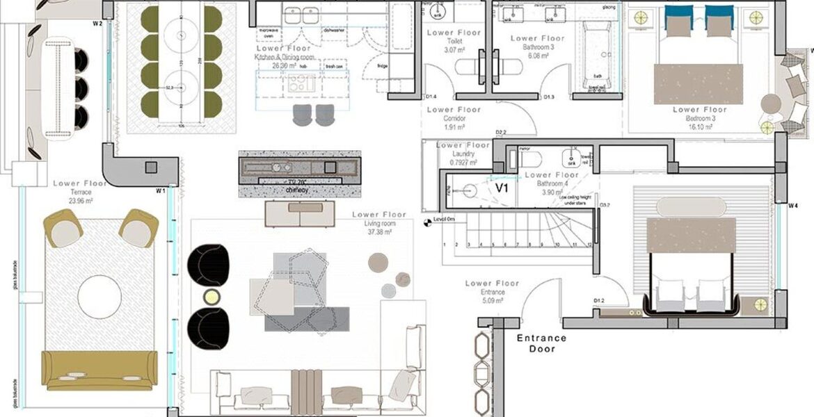 Apartamento en Marina Puente Romano